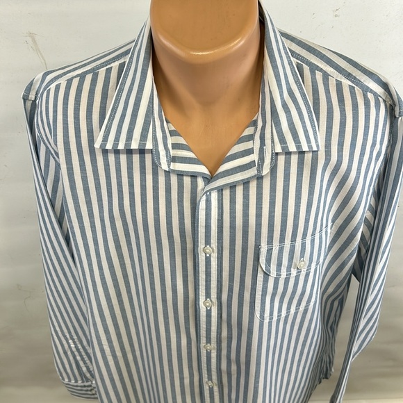 J. Crew/Jeans long sleeve button down shirt.  XL - Picture 3 of 7